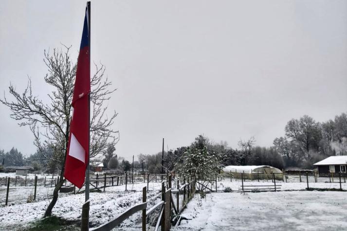 Pronostican nieve para este lunes: revisa en qué comunas habrán nevadas 