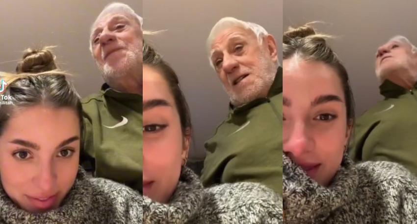 Abuelo conmueve en internet con consejo de amor para su nieta
