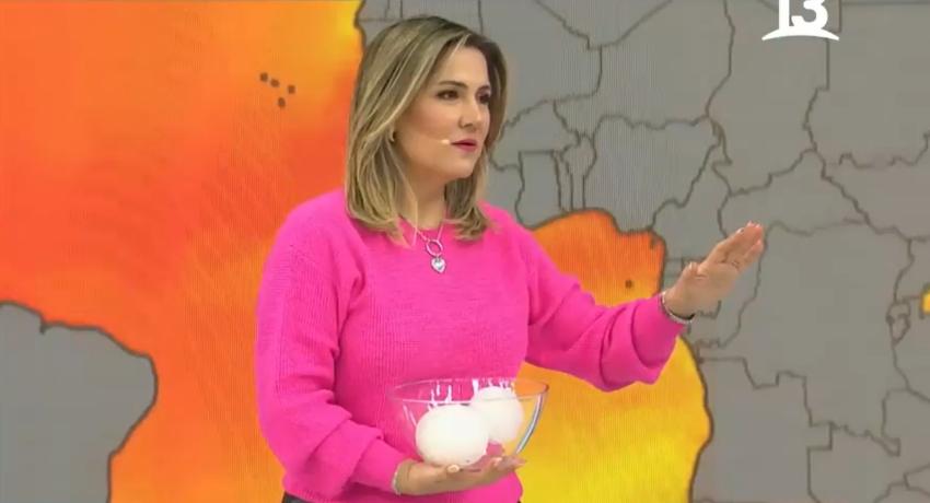 Así es el tamaño de los granizos que caen en otros países