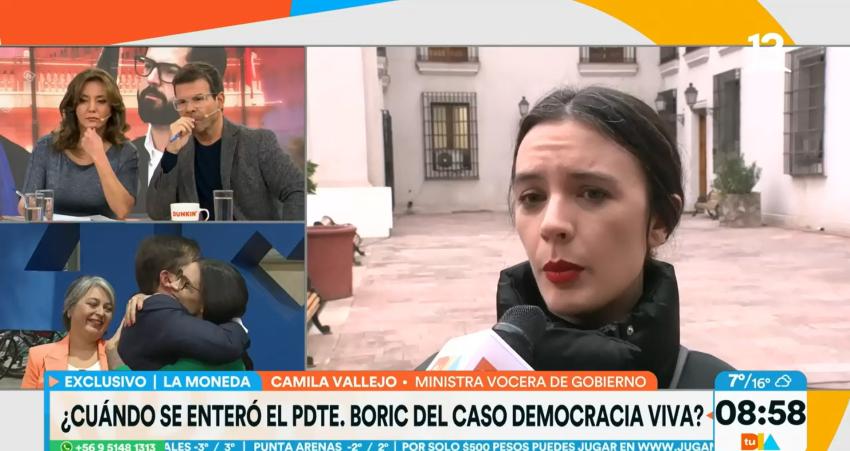 "El Presidente se entera el día que se toman las acciones": Ministra Vallejo aclaró declaraciones de Boric