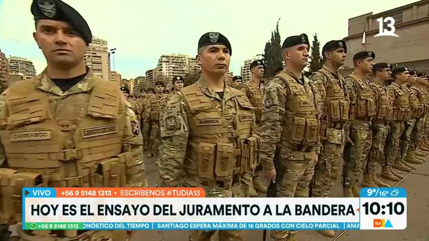 ¡Tropas militares ensayan para el Juramento a la Bandera! ¿Por qué se conmemora esta fecha?