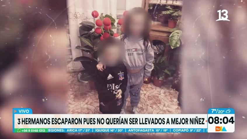 Encuentran a tres hermanos desaparecidos hace seis días en La Florida