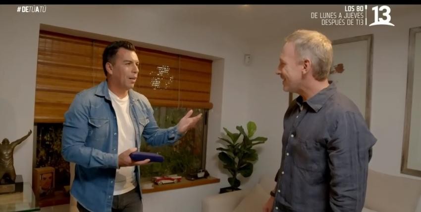 Esteban Paredes abre la intimidad de su hogar