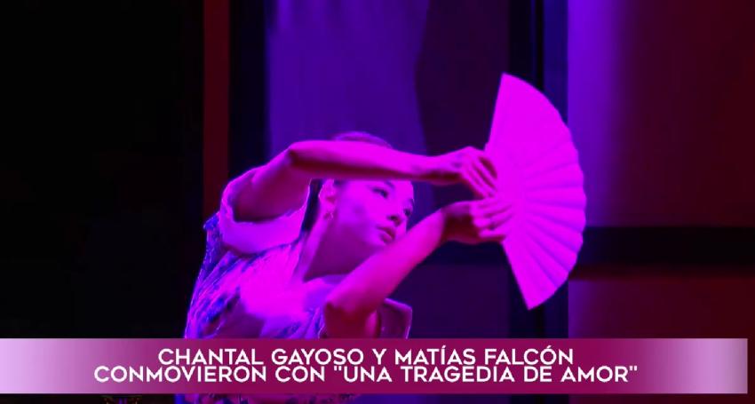 Chantal Gayoso y Matías Falcón conmovieron con "una tragedia de amor"