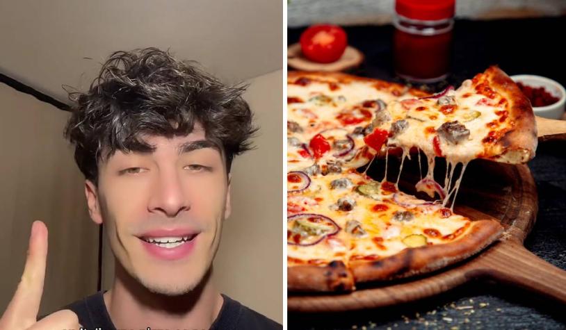  "Los chilenos no saben comer pizza": italiano se hace viral con sorpresiva explicación