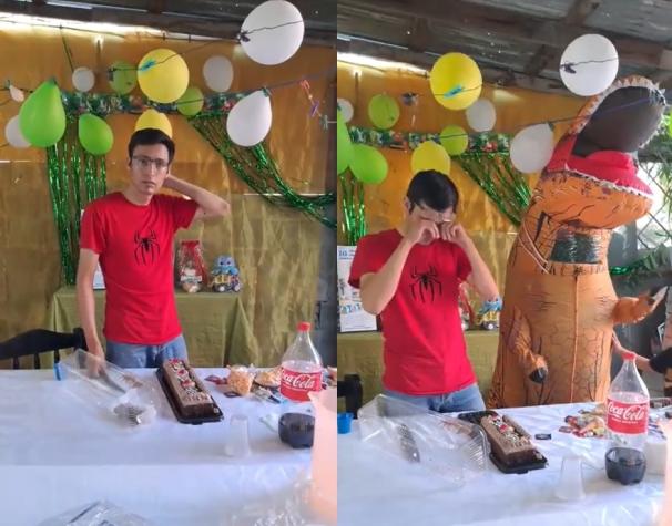 Lo quería ver: Padre preparó fiesta de cumpleaños para su hijo y madre no lo dejó ir