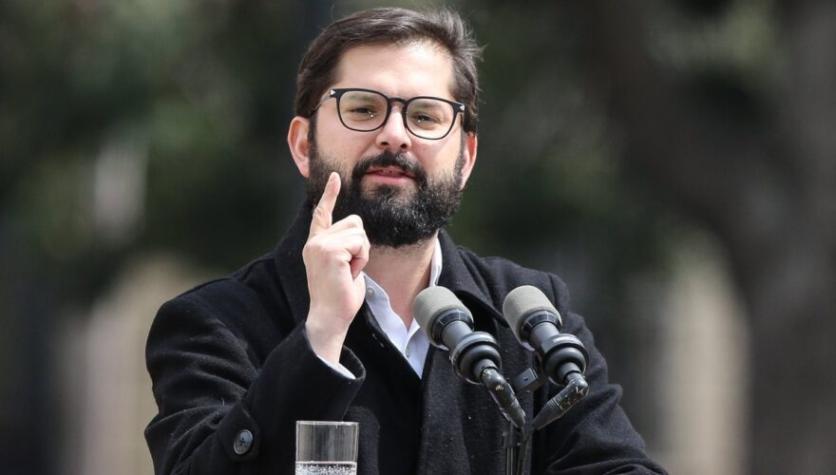 Presidente Boric anunció ayudas para los damnificados por sistema frontal