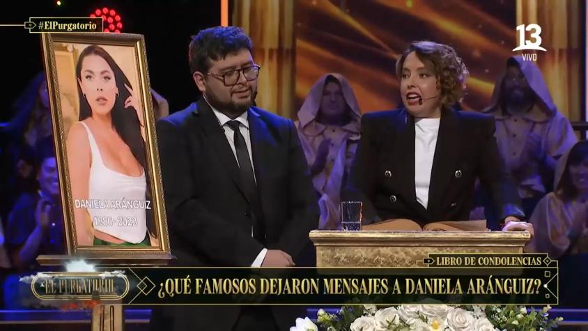 Chiqui Aguayo leyó el libro de condolencias en el funeral de Daniela Aránguiz