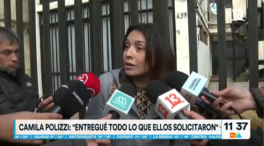 "No tengo temor": Camila Polizzi habló tras allanamiento a su hogar en Concepción