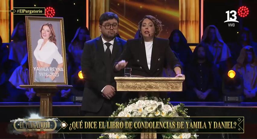 Chiqui Aguayo leyó el libro de condolencias en el funeral de Yamila Reyna