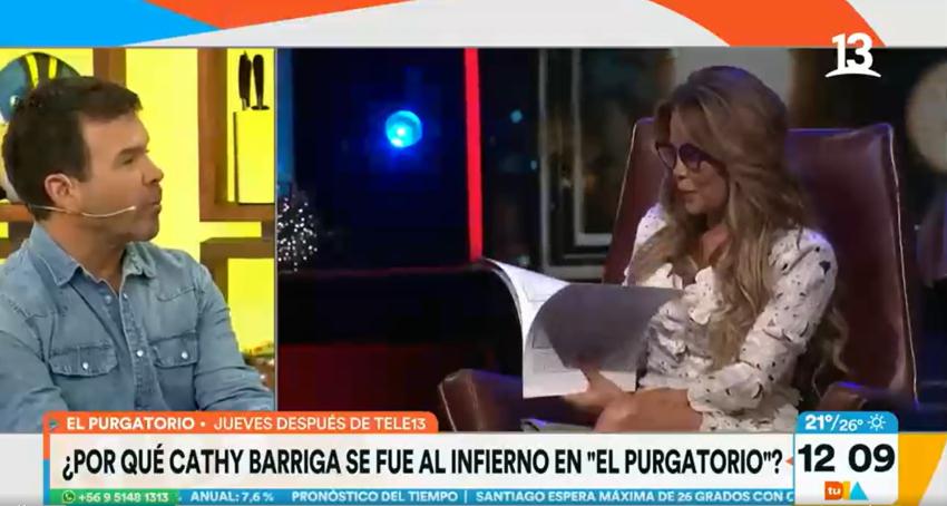  "Yo creo que Cathy Barriga cometió un error": Nacho Gutiérrez sobre la participación de la ex alcaldesa de Maipú en El Purgatorio