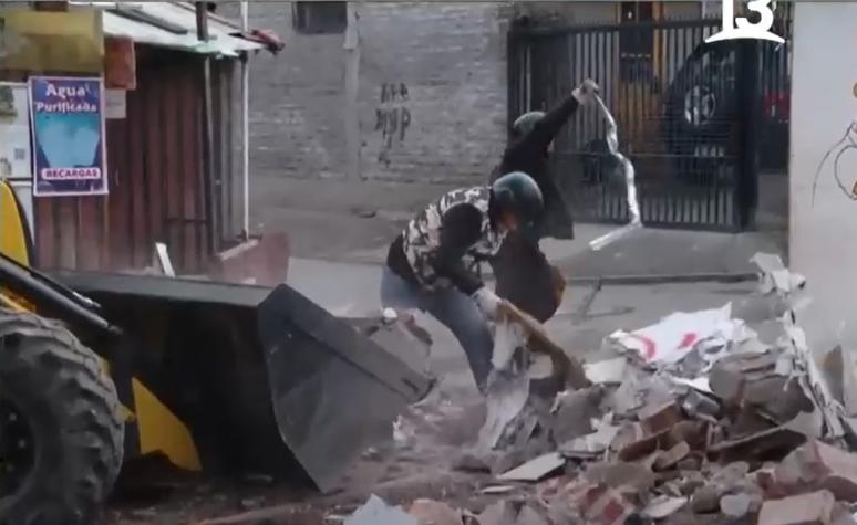 Mamá del homenajeado en mausoleo tras demolición: "Mi hijo fue delincuente por necesidad"