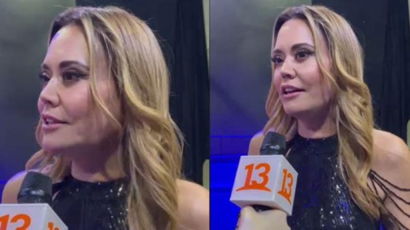 Este fue el mensaje que dejó Daniella Campos a Kenita Larraín en el backstage digital de "El Purgatorio"