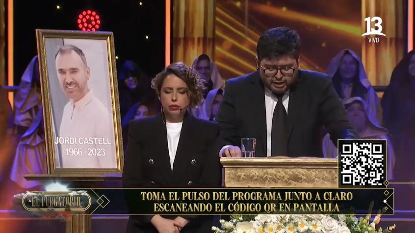 Luis Slimming leyó el libro de condolencias en el funeral de Jordi Castell