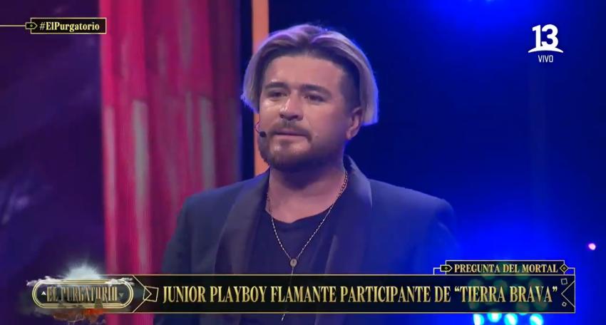 "Thor chileno": Así llegó Junior Playboy a "El Purgatorio"