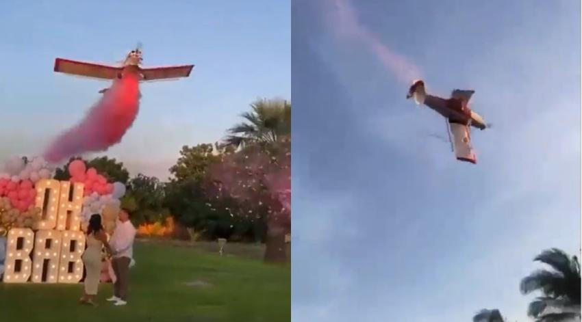 Avioneta se estrella durante fiesta de relevación de género: El piloto falleció mientras invitados celebraban