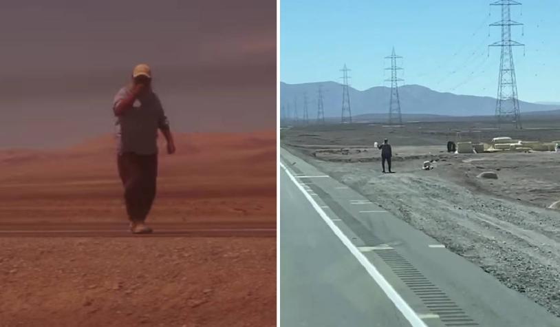 El misterioso hombre que vive solo en medio del desierto de Atacama