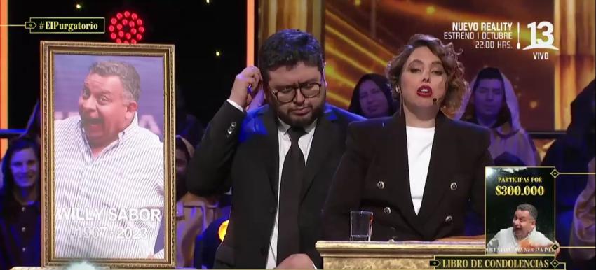 Chiqui Aguayo leyó el libro de condolencias en el funeral de Willy Sabor