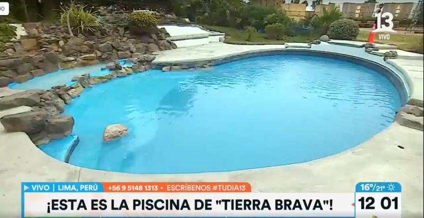 ¡Inédito!: Conoce la piscina de “Tierra Brava”