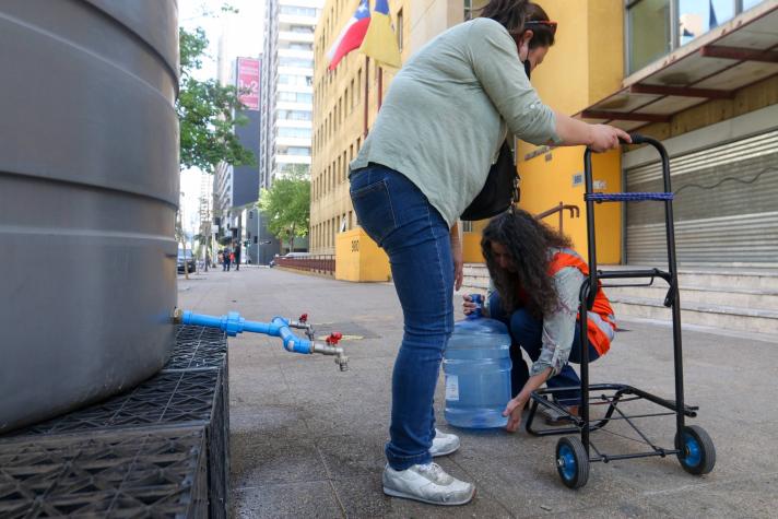 Megacorte de agua en Santiago: estos son los puntos de abastecimiento
