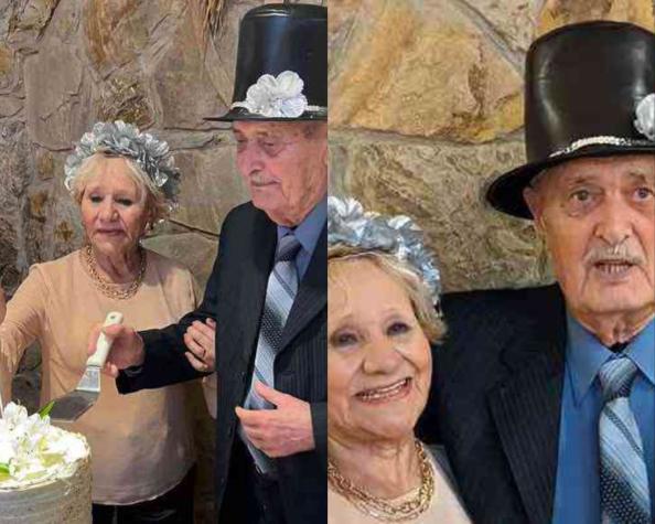 Ancianos se conocieron en Tinder, se enamoraron y se casaron a sus 90 y 83 años