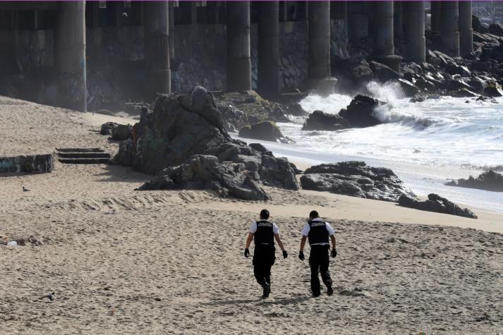 Dos personas baleadas en plena playa de Viña del Mar