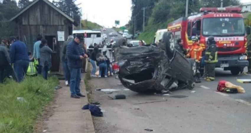 Dos hermanos mueren en accidente de tránsito: uno era funcionario del municipio de Carahue