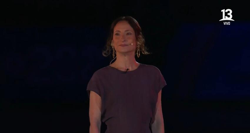 "Una tierra única llamada Chile": Amparo Noguera recibió a los deportistas en los Juegos Santiago 2023