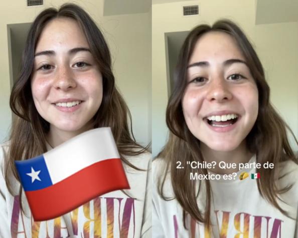 “¿Chile? ¿Qué parte de México es?”: Chilena en Estados Unidos cuenta las frases más insólitas que le han dicho