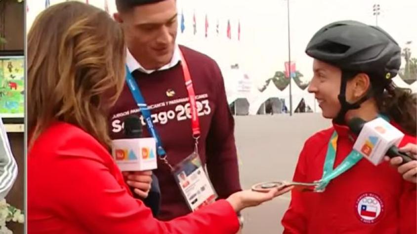 "Es reflejo de mucho trabajo": Aranza Villalón sobre su medalla de bronce en ciclismo contrarreloj