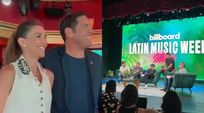 Viña 2024 inicia con presencia chilena en los Billboard Latin: Animadores fueron recibidos con cálidos aplausos