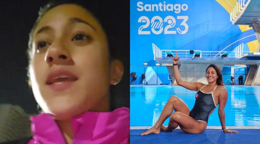 "En Chile la gente es muy chida": atleta mexicana agradece lindos gestos que recibió en el Metro 