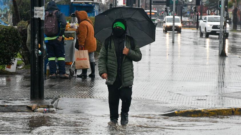 Pronostican lluvia para este miércoles en la región Metropolitana