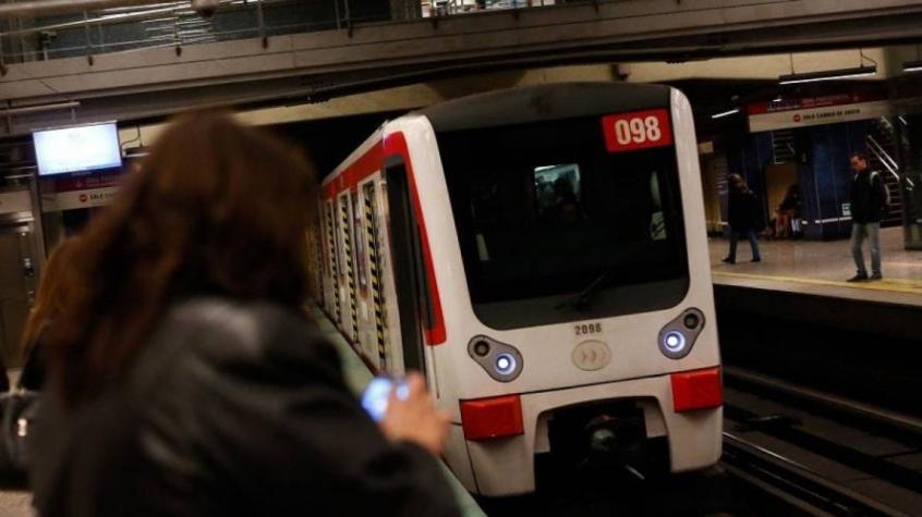 Metro de Santiago informa cierre de varias estaciones en Línea 2