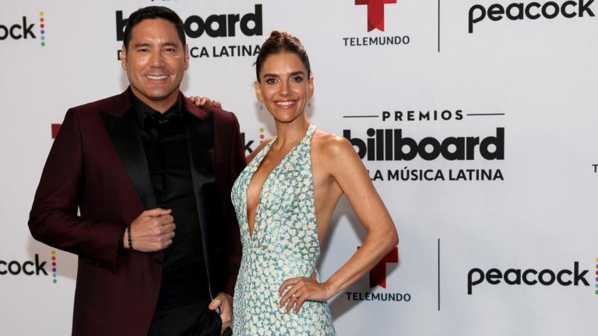 María Luisa Godoy y Pancho Saavedra deslumbran en los Billboard Latino 2023
