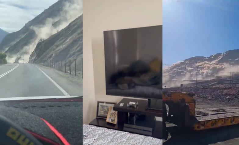 Los impresionantes registros que dejó el fuerte sismo en el norte de Chile