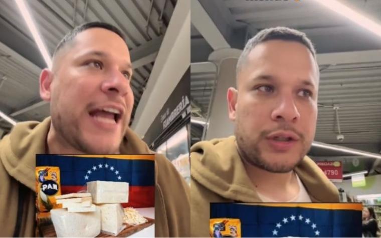 “Obligado a viajar...”: Venezolano en Chile generó críticas tras queja en supermercado