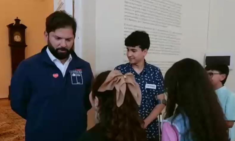 Teletón 2023: así invitaron los niños al Presidente Gabriel Boric