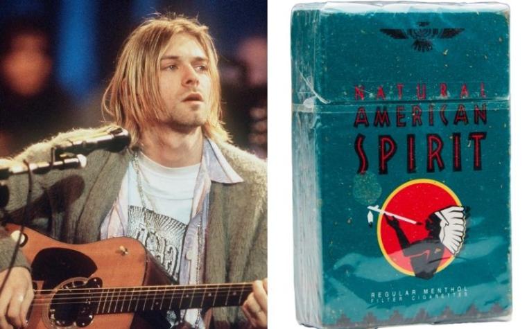 ¿Los más caros de la historia? Subastan paquete de cigarrillos pertenecientes a Kurt Cobain