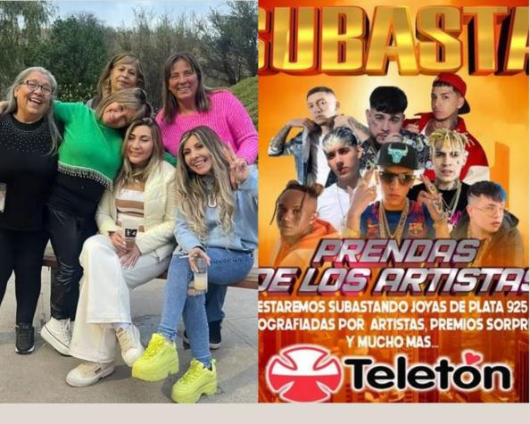 Mamás de artistas urbanos subastarán prendas para la Teletón: Estarán firmadas por sus hijos