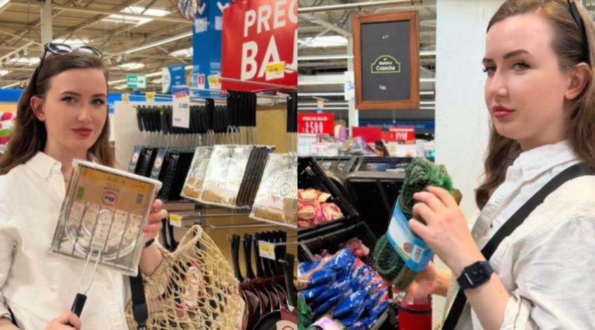 "Que we... más útil y tan chilena": Joven rusa revela sus productos chilenos favoritos de los supermercados