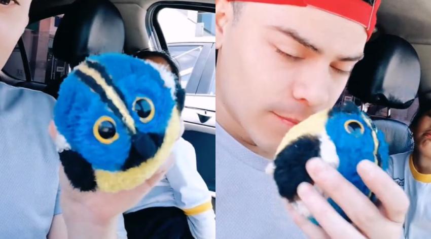 ¡Insólito! Tiktoker compró un Fiu por internet y a cambio recibió un peluche de un búho pintado a mano