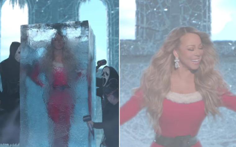 ¡Se descongeló! Mariah Carey dio inicio a la temporada navideña con divertido video