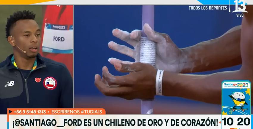 Santiago Ford explica por qué decidió representar a Chile en Santiago 2023