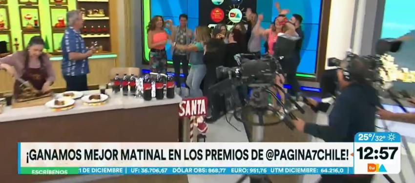 Canal 13 arrasó en destacados premios