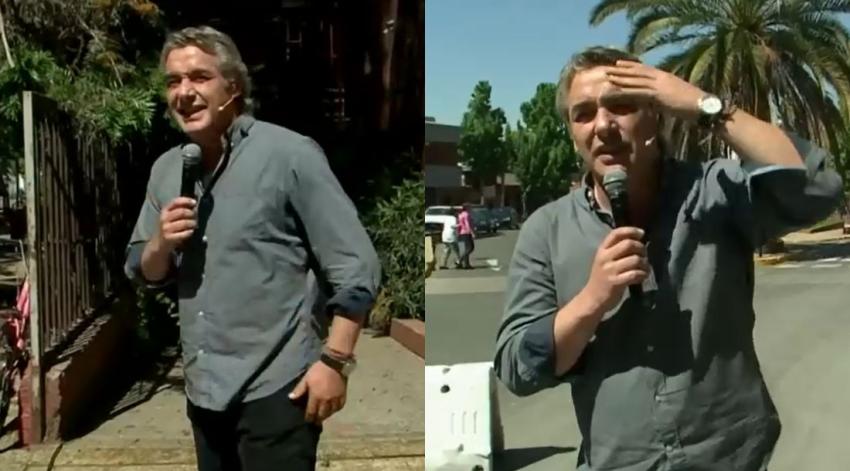 "Está picando fuerte el caregallo...": José Luis Repenning salió a la calle para comprobar el calor de hoy