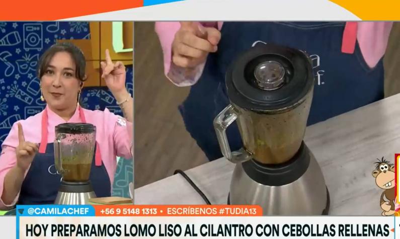 Cena Año Nuevo: Camila Chef sorprendió con un lomo liso con cebolla rellena