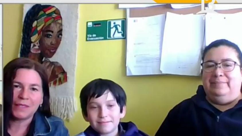 Niño chileno se viralizó tras inaugurar internet de su colegio buscando video de Lionel Messi