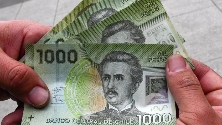 Billetes de mil pesos - Créditos: Agencia Uno
