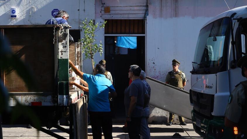 Otra vez Barrio Yungay: desalojan casa narco instalada en el sector